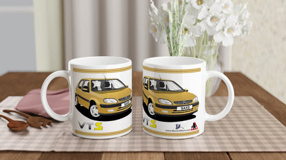 Citroen Saxo VTS Mk2 in Gold Art Mug