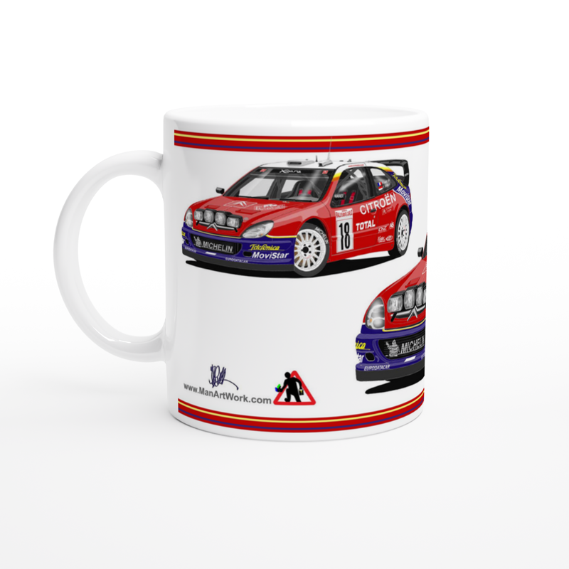 Citroen Xsara Rally Car Mug