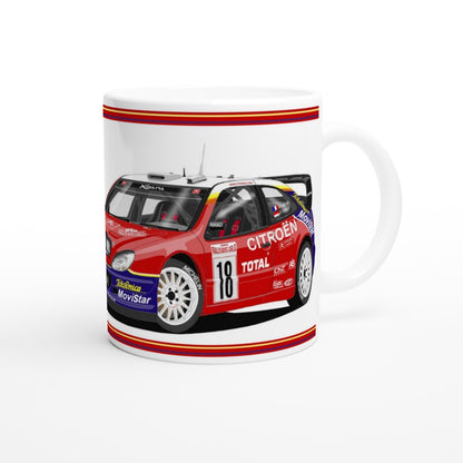 Citroen Xsara Rally Car Mug