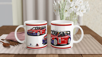 Citroen Xsara Rally Car Mug