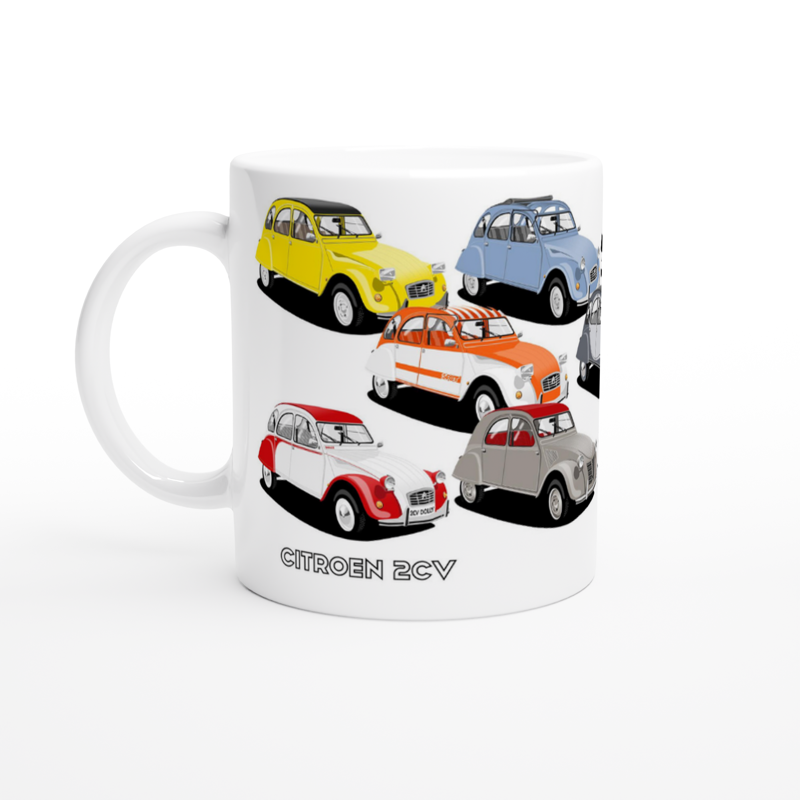 Citroen 2CV Multi Car Mug