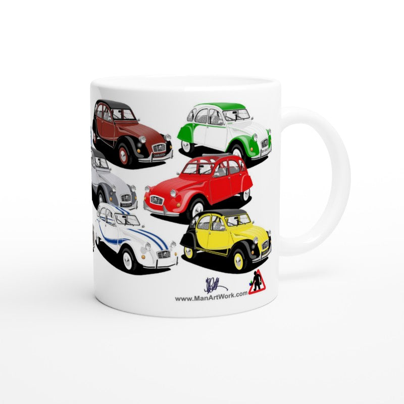 Citroen 2CV Multi Car Mug