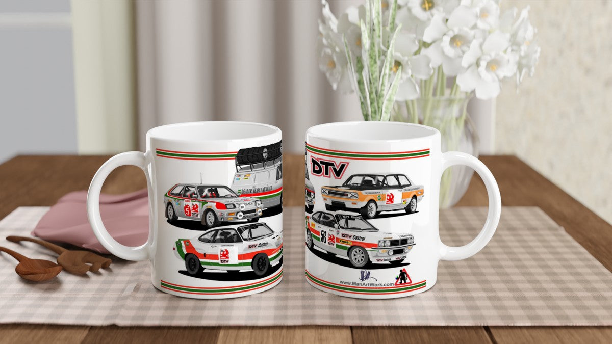 DTV Vauxhall Viva Firenza-Magnum Chevette Art Mug