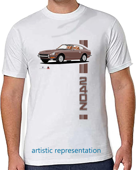Datsun 240Z in Bronze T Shirt