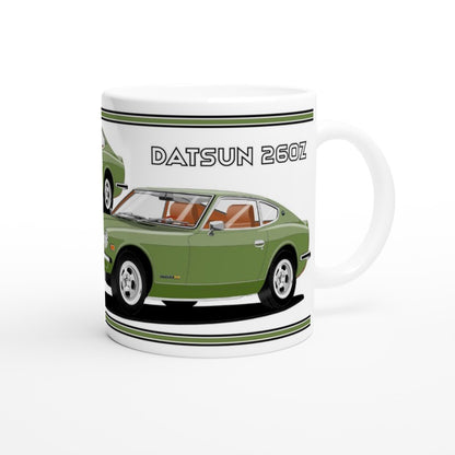 Datsun 260Z in Green Art Mug