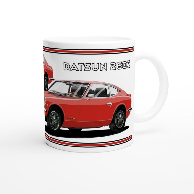 Datsun 260Z in Red Art Mug