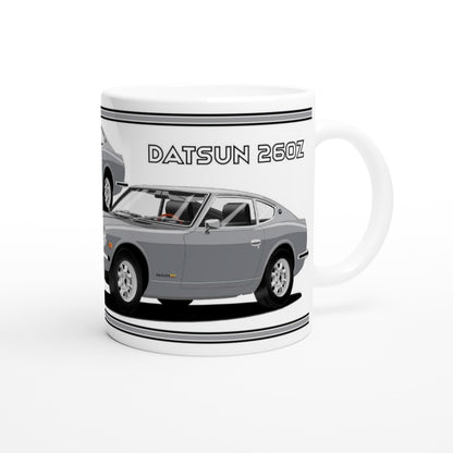 Datsun 260Z in Silver Art Mug