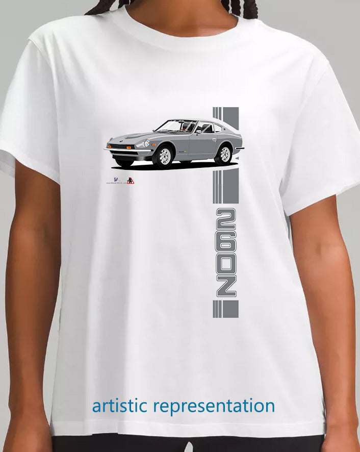 Datsun 260Z in Silver Art T Shirt