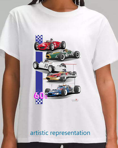 F1 Motor Racing 1960s T shirt