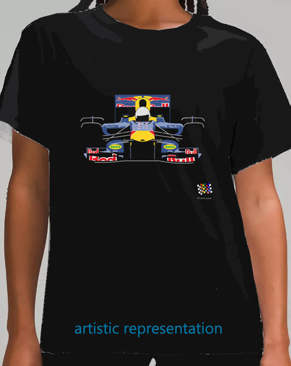 F1 Motor Racing Red Bull RB6 T Shirt