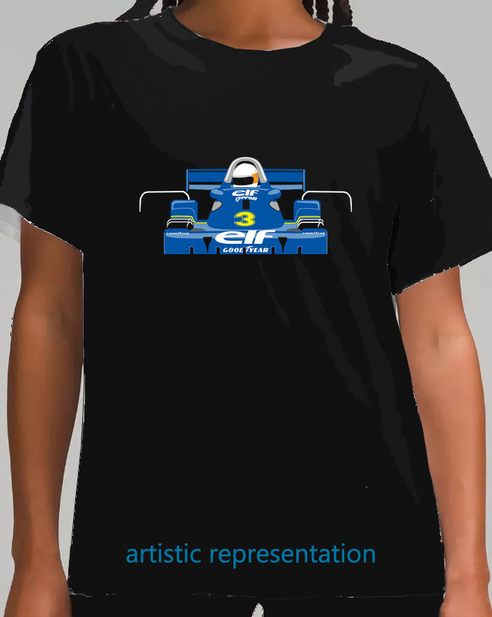 F1 Motor Racing Tyrrell P34 T Shirt