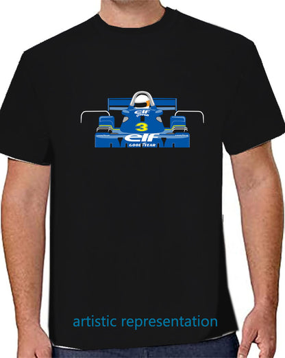 F1 Motor Racing Tyrrell P34 T Shirt