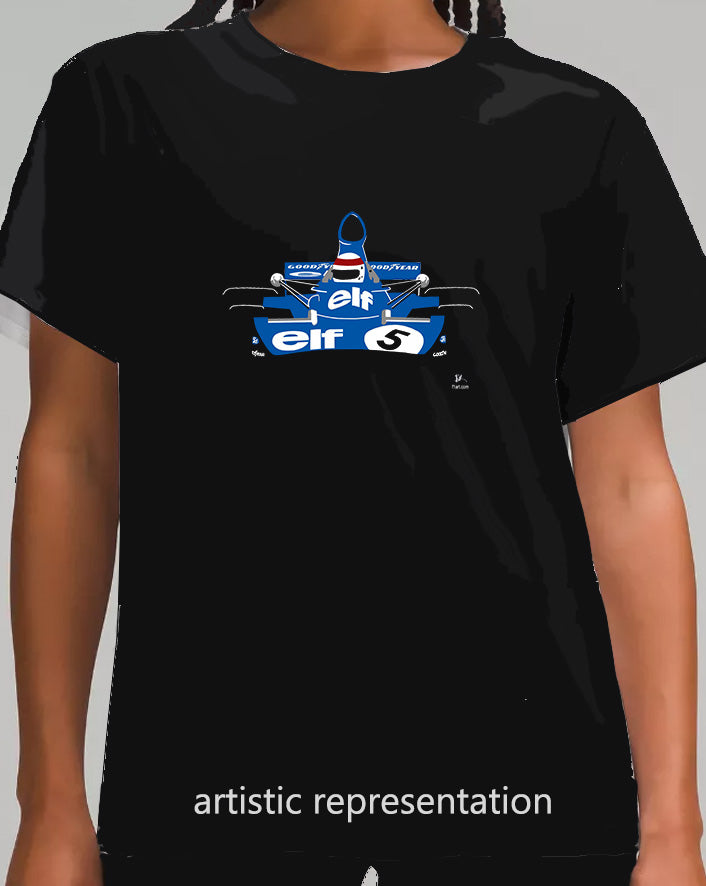 F1 Motor Racing Tyrrell 006 Stewart T Shirt