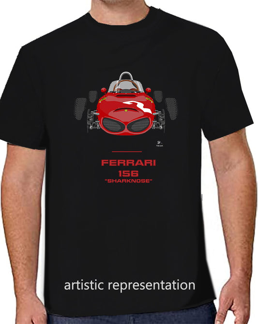 F1 Motor Racing Ferrari 156 T Shirt