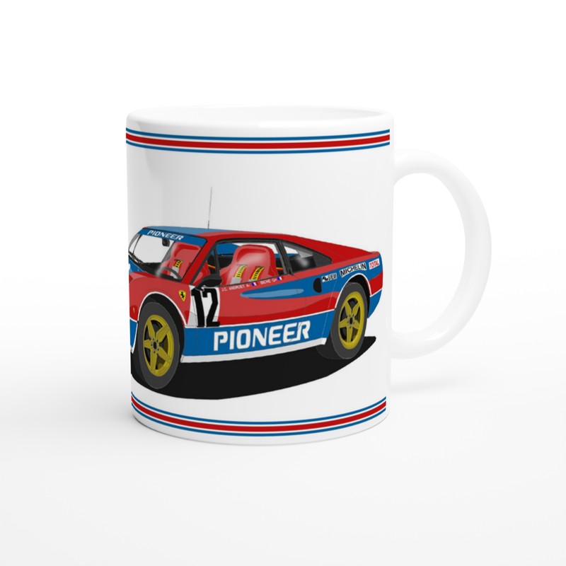 Ferrari 308 GTB Rally Mug