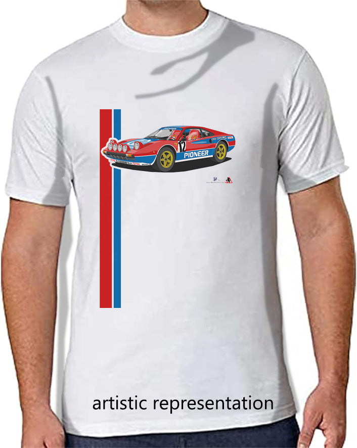 Ferrari 308 GTB Rally T Shirt