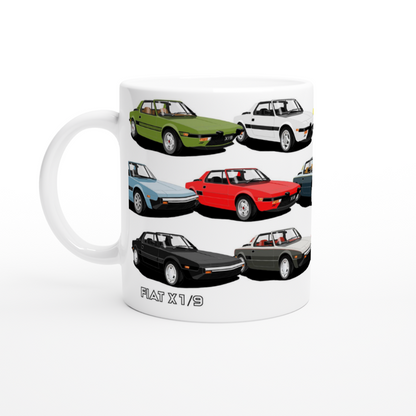 Fiat X1-9 Multi Car Mug