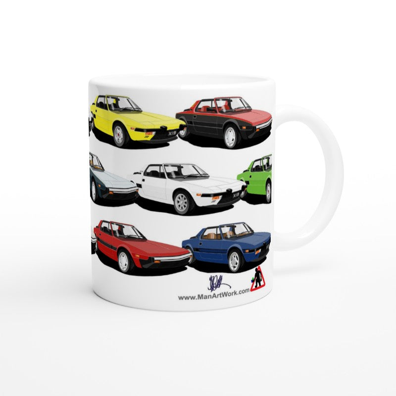 Fiat X1-9 Multi Car Mug