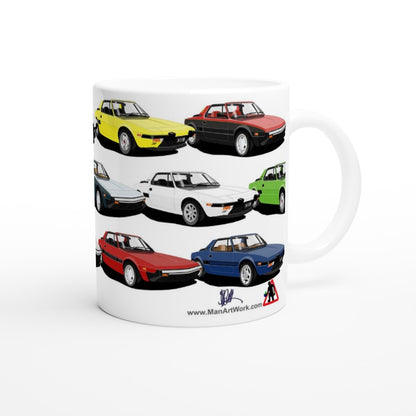 Fiat X1-9 Multi Car Mug