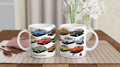 Ford Capri Mk1 Multi Car Mug