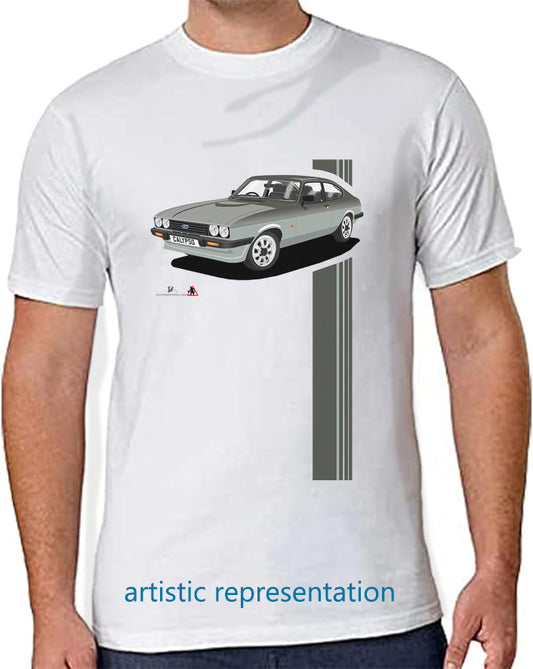 Ford Capri Calypso Green T Shirt