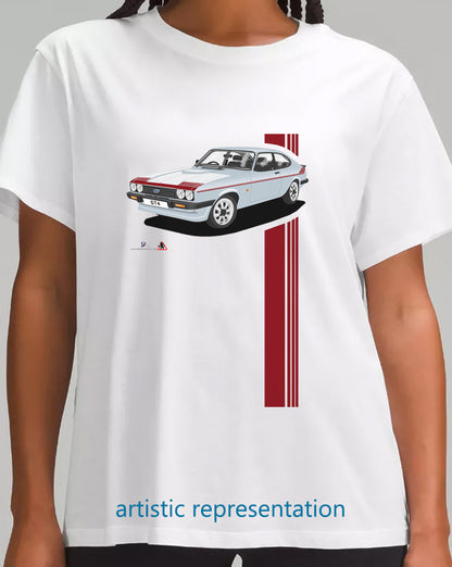 Ford Capri GT4 Silver T Shirt