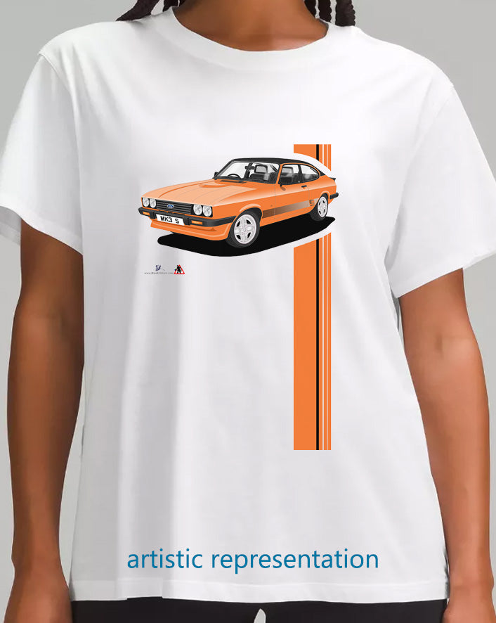 Ford Capri S Orange T Shirt