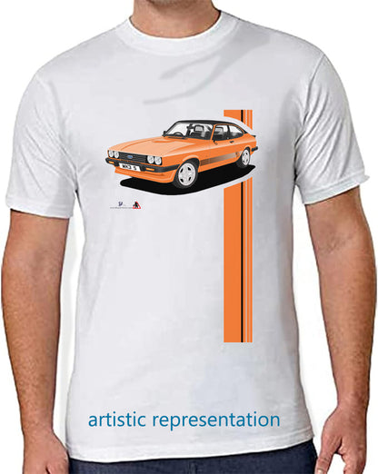 Ford Capri S Orange T Shirt