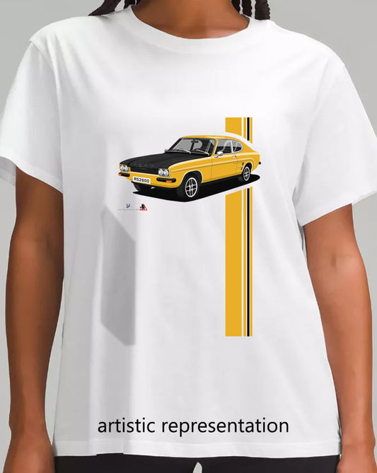 Ford Capri RS2600 in Orange T Shirt