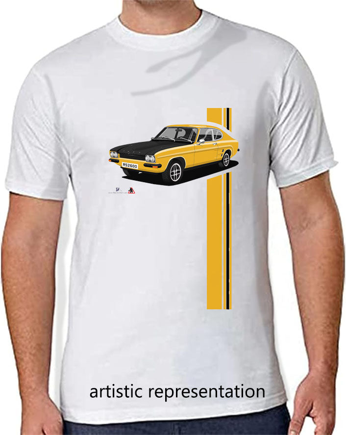 Ford Capri RS2600 in Orange T Shirt