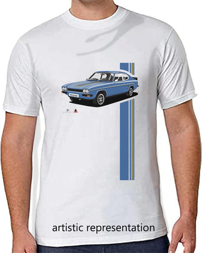 Ford Capri RS3100 in  Blue T Shirt