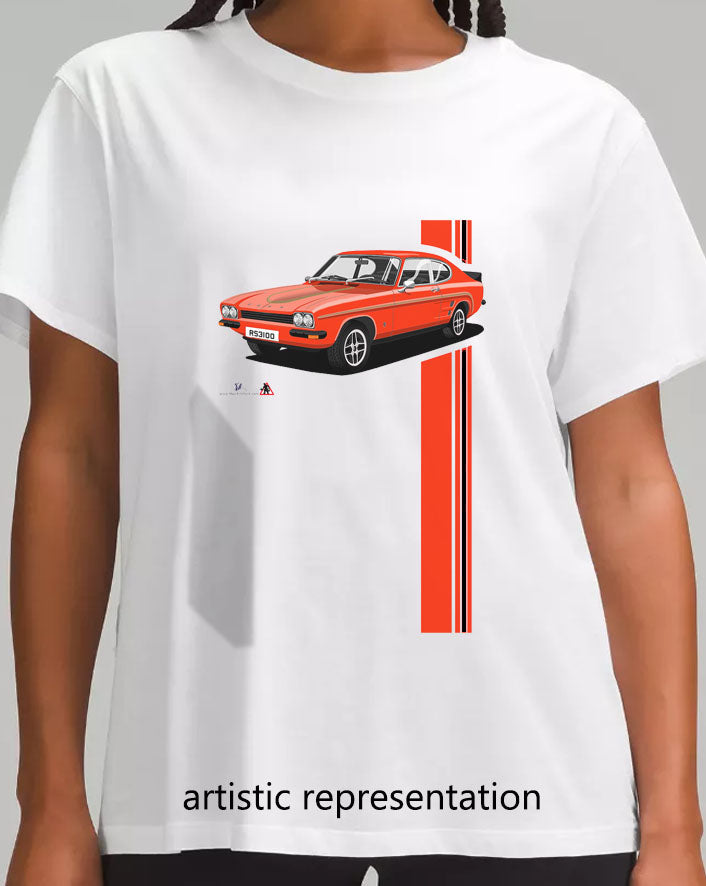 Ford Capri RS3100 in Red T Shirt