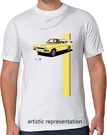 Ford Capri RS3100 in Yellow T Shirt