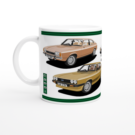 Ford Capri Professionals Art Mug