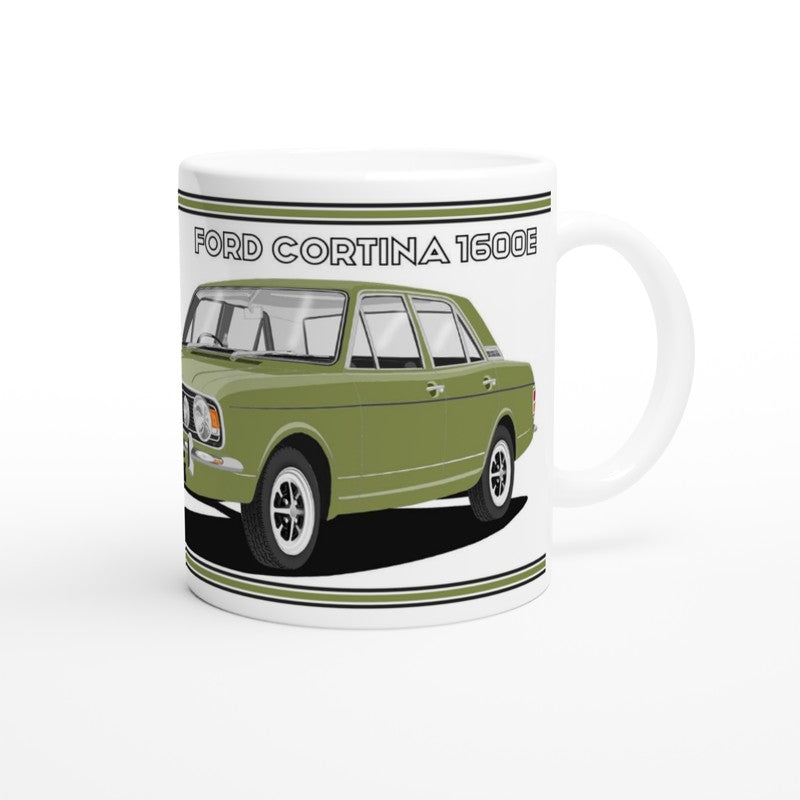Ford Cortina Mk2 Series 2 1600E in Green