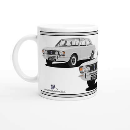 Ford Cortina Mk2 Series 2 1600E in Silver