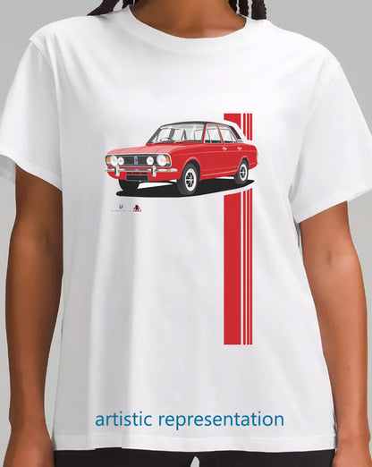 Ford Cortina Mk2 1600E Red T Shirt