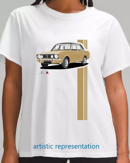 Ford Cortina Mk2 1600E Bronze T Shirt