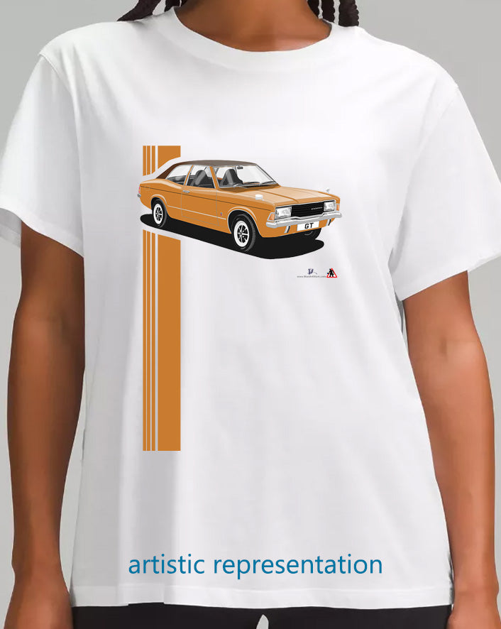 Ford Cortina Mk3  GT Bronze T Shirt