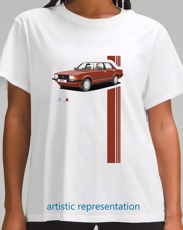 Ford Cortina Mk5 Ghia in Brown T Shirt