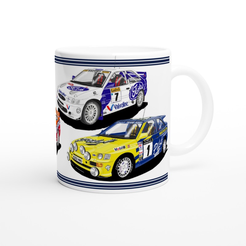 Ford Escort Cosworth WRC Rally Mug