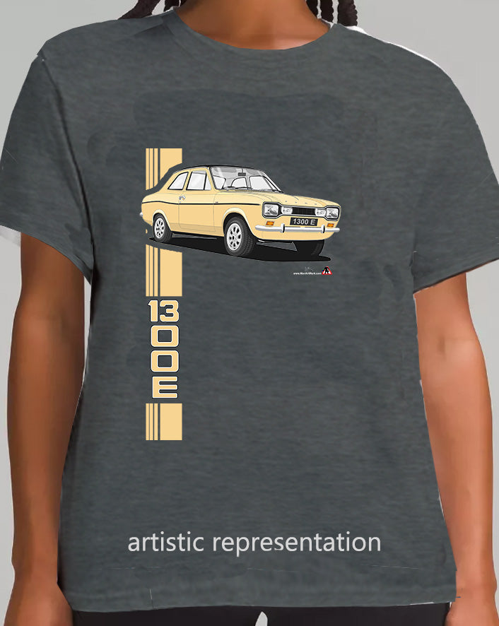 Ford Escort Mk1 1300E in Beige T Shirt