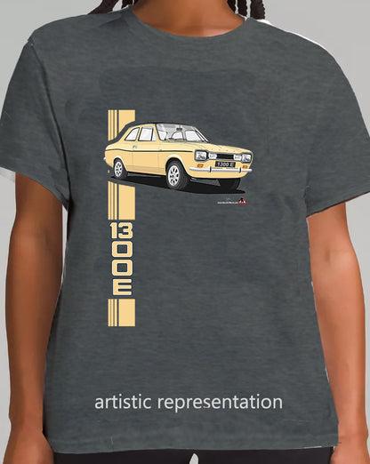 Ford Escort Mk1 1300E in Beige T Shirt