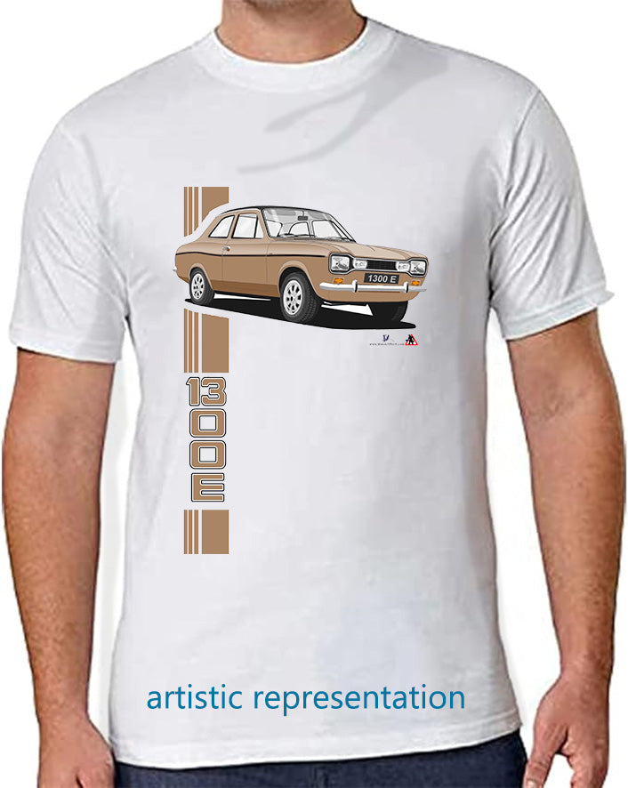 Ford Escort Mk1 1300E in Bronze T Shirt