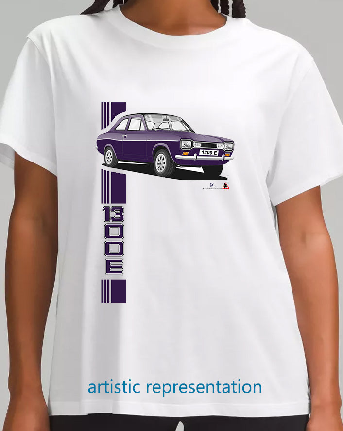Ford Escort Mk1 1300E in Purple T Shirt