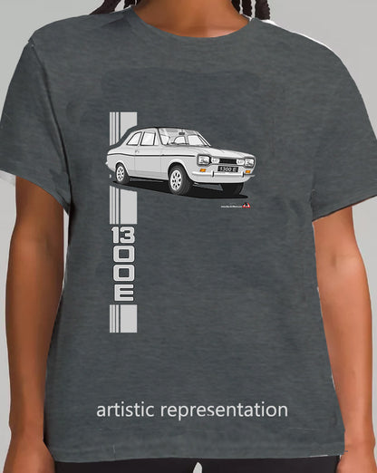 Ford Escort Mk1 1300E in Silver T Shirt
