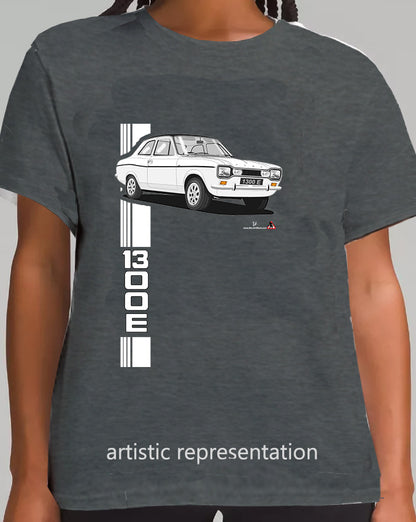 Ford Escort Mk1 1300E in White T Shirt