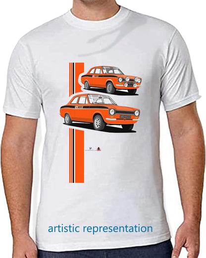 Ford Escort Mk1 Mexico in Orange T Shirt