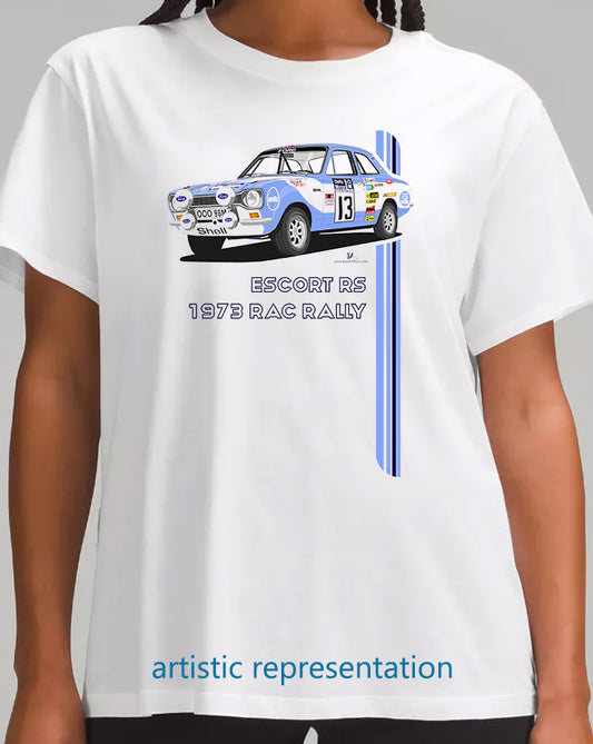 Ford Escort Mk1 1973 RAC Rally T Shirt