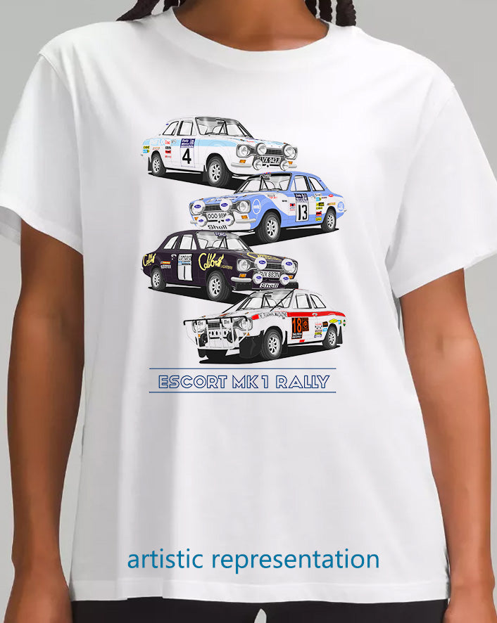 Ford Escort Mk1 Rally T Shirt